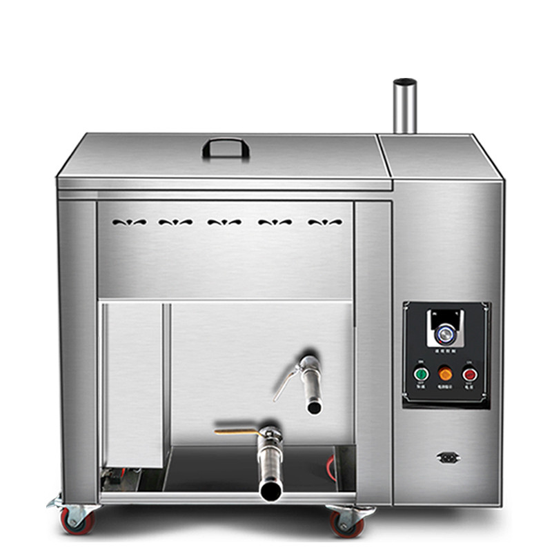 燃气50升油水分离油炸锅商用燃气煤气单缸炸炉大容量温控油条机电炸锅