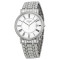 浪琴(Longines)手表瑰丽系列时尚石英休闲男表L4.790.4.11.6 L4.790.4.11.6罗马白盘钢带