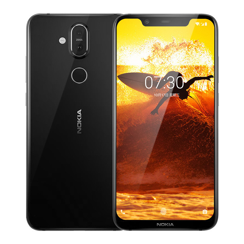 诺基亚(nokia) 诺基亚x7 沁夜黑 6gb 128gb 全网通版高清实拍图