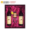 长城（GreatWall）橡木桶典藏2015版红酒 沙城干红葡萄酒750mL（2瓶装礼盒）国产红酒