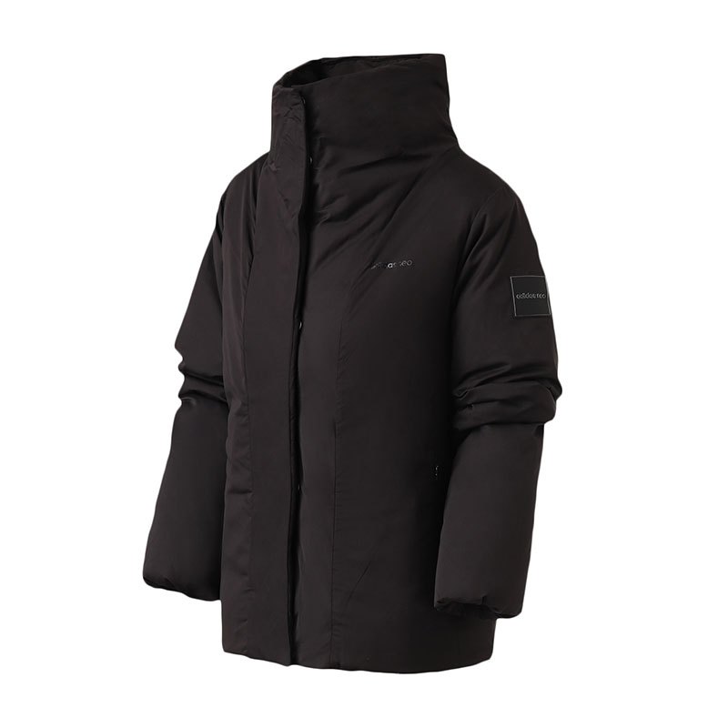 adidas阿迪达斯NEO女装外套羽绒服休闲运动服DU2358 XL DU2361黑色