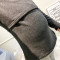 孕妇冬款加绒加厚内搭月子服圆领高领哺乳衣新款加绒打底衫 L 高领紫色