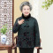 老年人衣服冬季棉衣奶奶装加绒棉服70岁妈妈装立领保暖羽绒棉服批 XXL 玫红