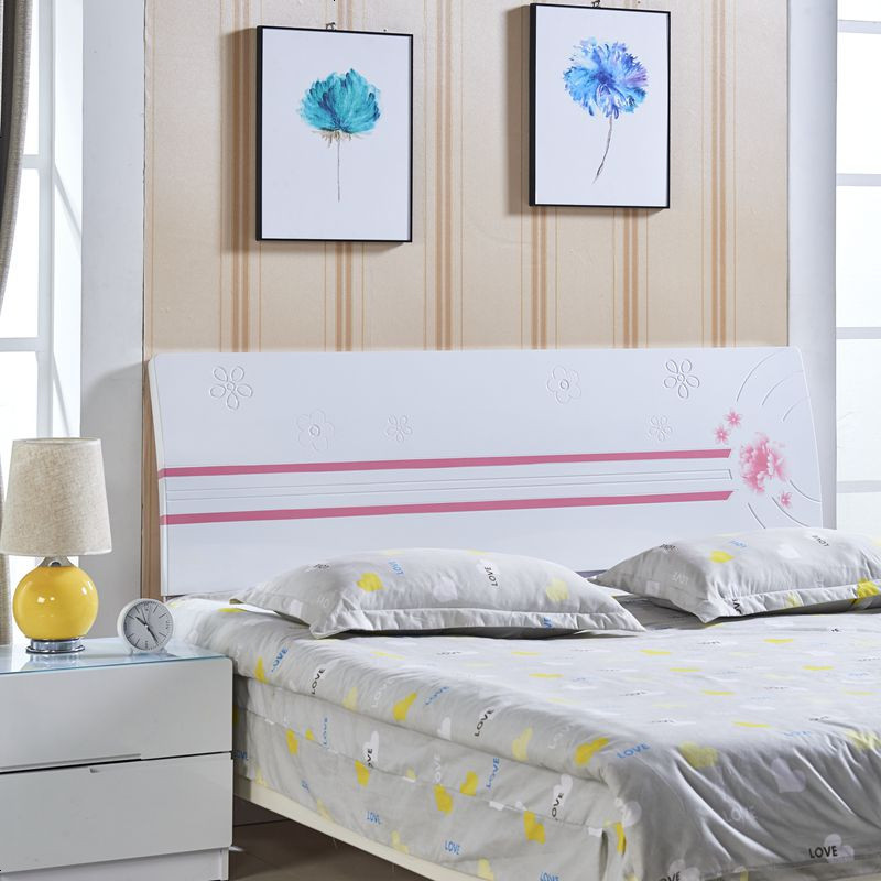 床头板简约现代床头靠背板双人床头1.5米1.8经济型白色烤漆床头板_456_849 1200mm*2000mm_837-A