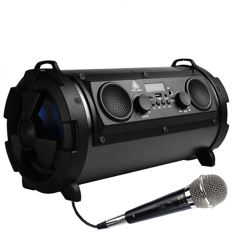 大功率户外便携式蓝牙音箱重低音炮手机k歌无线插卡电脑收音音响_974