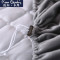 皮尔卡丹(Pierre Cardin)家纺 床垫保护套水晶绒纯色简约风夹棉床笠套加厚夹棉防尘罩席梦思纤维保护套国产 橙色 1.8*2.0m