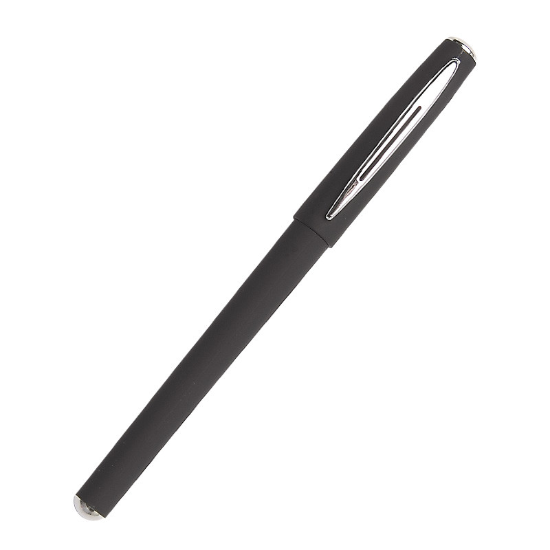 宝克(baoke) PC1888商务办公中性笔 磨砂签字笔水笔 黑色 0.7mm 12支/盒