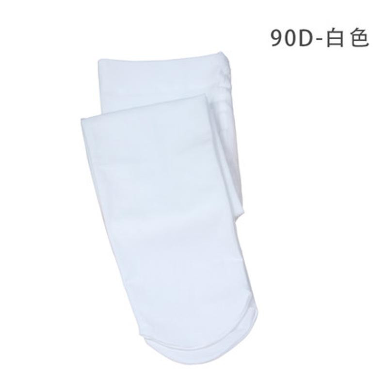 儿童舞蹈袜女童白色连裤袜练功丝袜大袜连体袜秋冬加厚袜子打底裤 童装婴童袜裤 身高140-160cm(12岁以上) 90D-白色