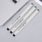 宝克(baoke) BK105水性碳素宝珠笔签字笔简约商务办公水性笔 0.5mm 12支/盒