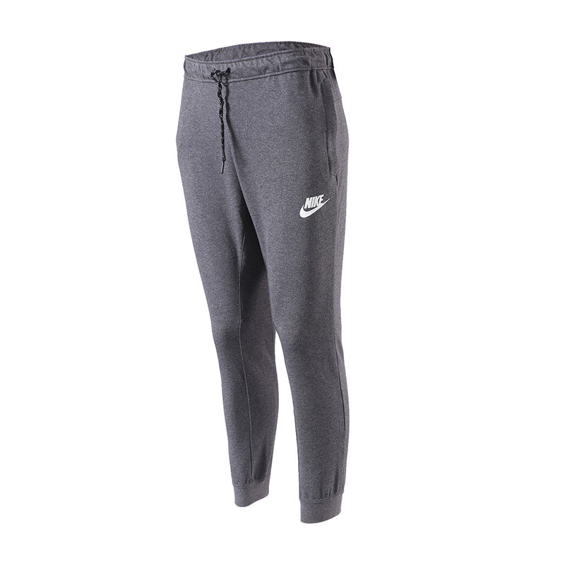 NIKE/耐克 男裤 2018新款 针织小脚修身舒适透气休闲运动长裤861747-010 灰色 2XL