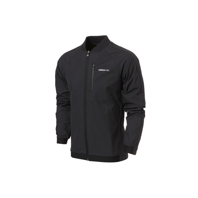 Adidas/阿迪达斯 NEO 男装运动服休闲防风透气夹克外套BR8480 CD1653 CD1654 黑色 2XL