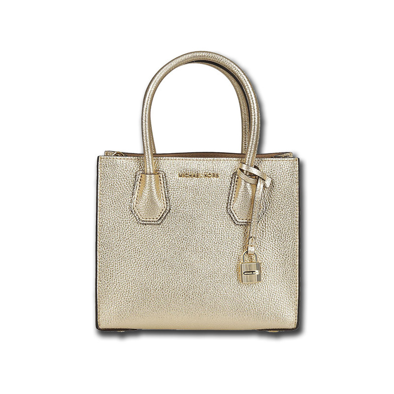 MICHAEL KORS 迈克·科尔斯 MK女包 MERCER系列金色牛皮女士手提单肩包背包 30H6MM9M2M P 金色