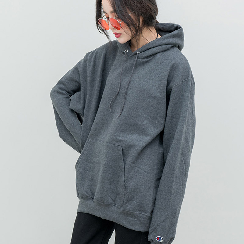 champion 经典美版秋装卫衣 S700袖标刺绣连帽男女秋冬穿搭情侣帽衫 加绒 S700HL S S700HL