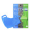 【日本进口】PITTA MASK 防尘防花粉口罩 非一次性可水洗口罩 儿童款（蓝灰绿） 成人款 3枚装 成人款黑色