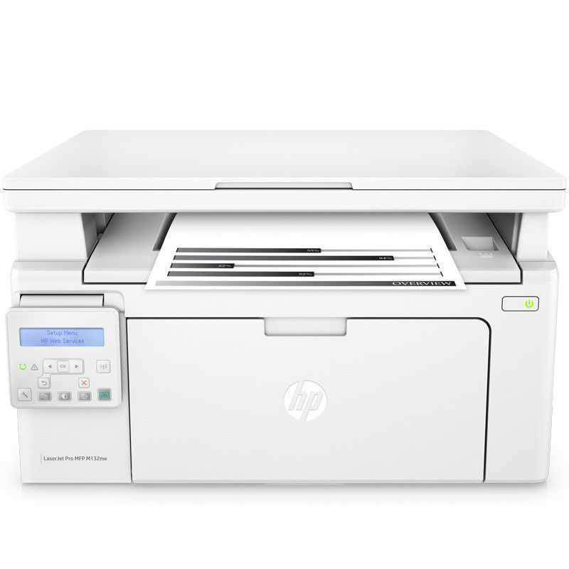 惠普(hp)M132NW多功能激光打印机一体机无线WiFi家用办公A4复印机扫描