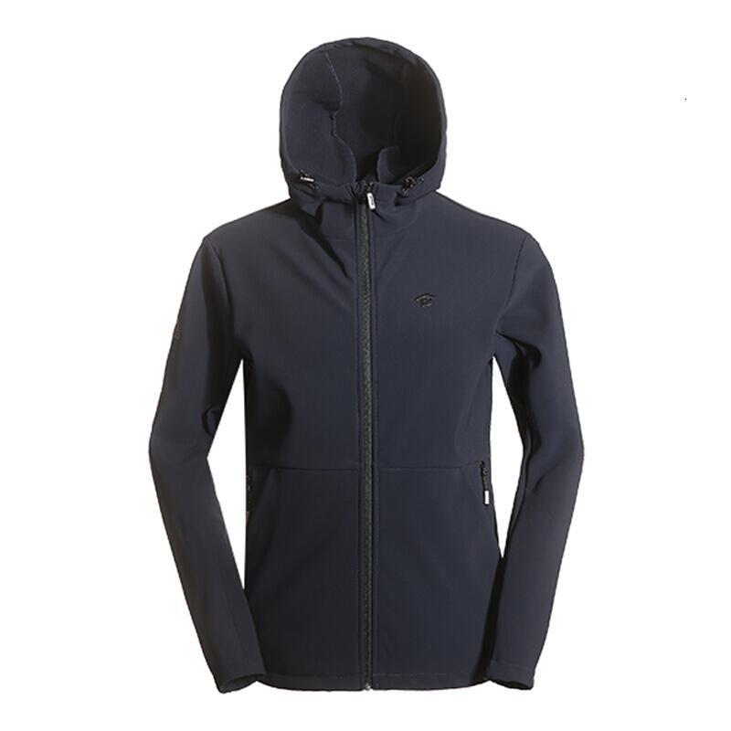 探路者（TOREAD）户外秋冬18新款男女保暖徒步外套旅行外套_2 2XL TAEG91700-G01X黑色（男）