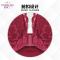 珀依兰 无钢圈前扣蕾丝边女文胸夏 小胸厚美背内衣_596_879 酒红色（薄款） 80B