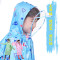 儿童雨衣雨披宝宝雨衣男女童带书包位迷彩雨衣小学生幼儿园雨衣_20 迷彩蓝