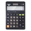 卡西欧（CASIO） DF-12B经典黑色电子财务台式计算器12位数商务型办公计算机 双重电源 2个装