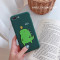 呆萌Q版卡通6splus苹果x手机壳XS/XR/Max/iPhone8plus/7女款新款 6plus/6splus绿色