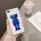 ins网红卡通6s苹果x手机壳XSMax/XR/iPhoneX/8plus/7女款iph 6plus/6splus粉色
