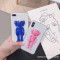 ins网红卡通6s苹果x手机壳XSMax/XR/iPhoneX/8plus/7女款iph iPhoneX/XS粉色