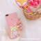 美少女卡通6splus苹果x手机壳XS/XR/Max/iPhone8plus/7女款透明套_1 iPhoneXR粉底大头照
