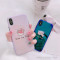 可爱猫咪6s苹果x手机壳XSMax/XR/iPhoneX/8plus/7p女款iphon_1 iPhoneX/XS粉底小爪子