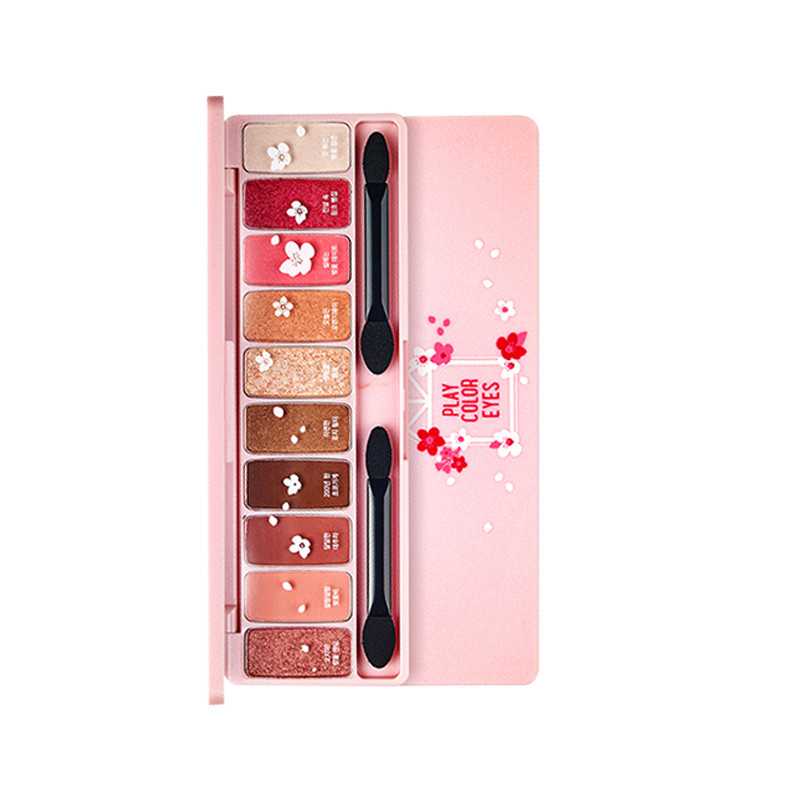 Etude House伊蒂之屋十色眼影盘#恋恋樱花