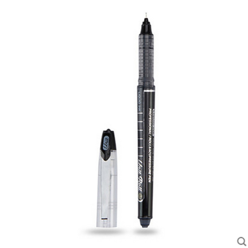 晨光(M&G)ARP50801睿朗直液式水性笔0.5mm 全针管中性笔 考试签字笔 12支 黑色