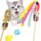 猫森林猫逗猫棒猫玩具十二星座铃铛逗猫棒长条逗猫杆猫玩具 双鱼喵