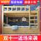 经济型实木上下铺床成人高低床儿童上下床二层床双层母子床子母床_964_585 其他_上下床+书架+椰棕床垫2张_更多组合形式
