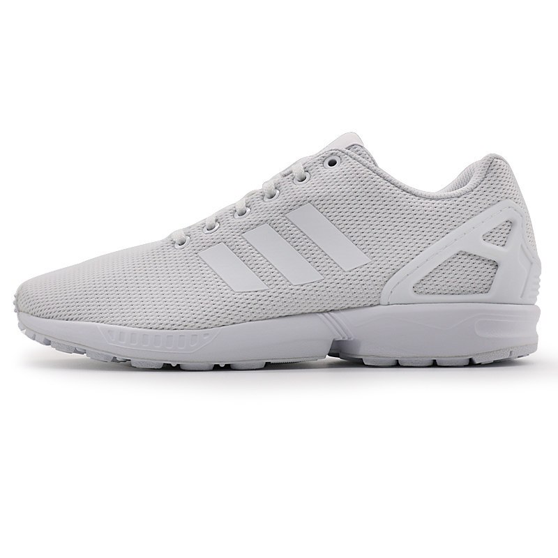 Adidas阿迪达斯男鞋2018新款三叶运动透气休闲鞋S32277_1 亮白/亮白/浅白灰 40