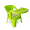 儿童椅宝宝小椅子塑料靠背椅叫叫椅小板凳幼儿园小凳子带餐盘可选_755_410 全绿(+可拆卸餐盘)