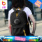 韩版双肩包女中学生书包男大容量帆布旅行包电脑包休闲运动背包潮_56 中号黑