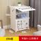 鞋架简约现代经济型塑料组装口小柜子家用多层防尘鞋柜大省空间_219_421 1列4层乳白贴纸