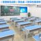 课桌椅中小学生辅导班培训桌子学校学习书桌厂家直销托管班单双人_283_317 姜黄色_款式6(批发)