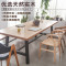 北欧实木铁艺餐桌椅组合 现代简约小户型长方形工业风家用办公桌_724_332 总统椅【单拍不发货，详情联系客服】