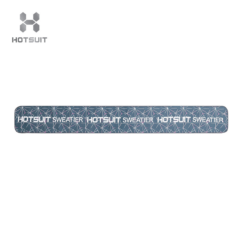 HOTSUIT后秀通用运动干燥头巾纯棉速干长毛巾7925003 风暴灰