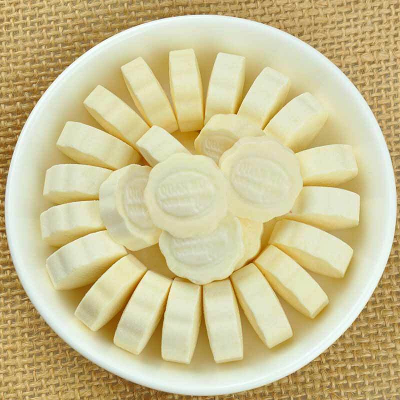 青藏祁莲 牦牛奶贝 青海特产牦牛奶片高清实拍图