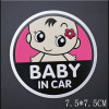 个性铝合金车贴BABYINCAR车内有宝宝提示多色可选(652)_TS121
