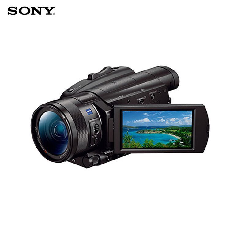索尼（SONY）FDR-AX700 4K 高清数码摄像机套餐（含闪迪64GSD卡+包）