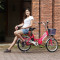 松吉（SONGI） 48V安妮二代电动自行车 隐藏式锂电池锂电车 成熟代步亲子助力电动车 安妮二代白色48V8A