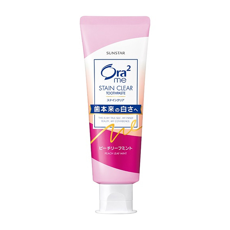 日本 皓乐齿(Ora2) 净色牙膏 甜蜜鲜桃味 130g