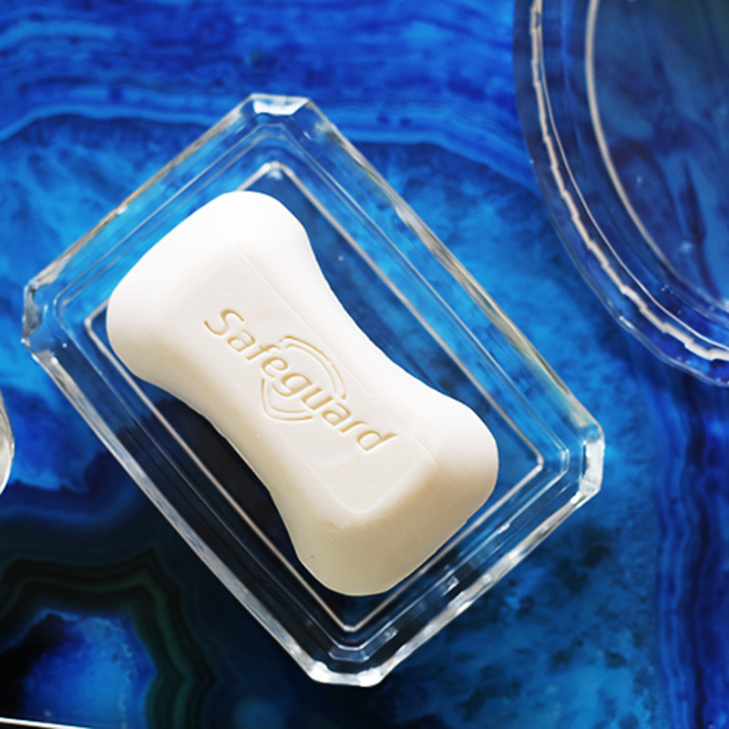 1个玻璃肥皂盒透明家用卫生间水晶香皂碟盘简约创意酒店