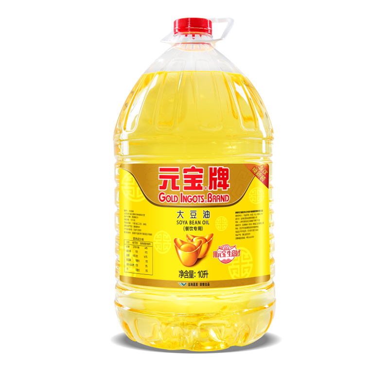 元宝牌餐饮大豆油10L*2（转基因）