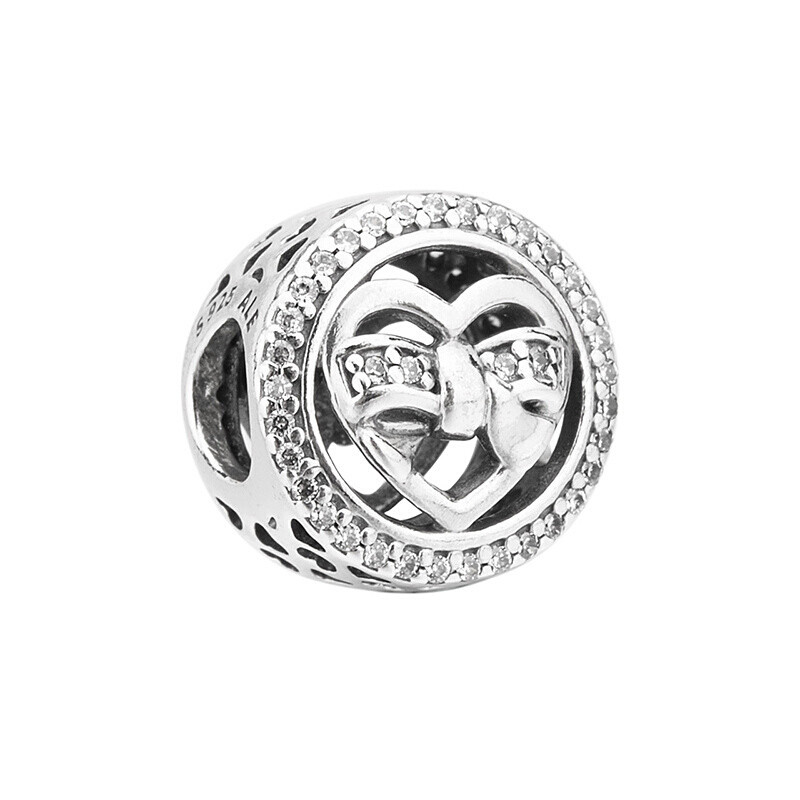 PANDORA潘多拉 爱的羁绊925银串饰-792146CZ 银色