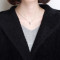金菊秋冬新款仿貂绒连帽单排扣韩版宽松大衣女保暖加厚大口袋外套黑色均码 均码 驼色