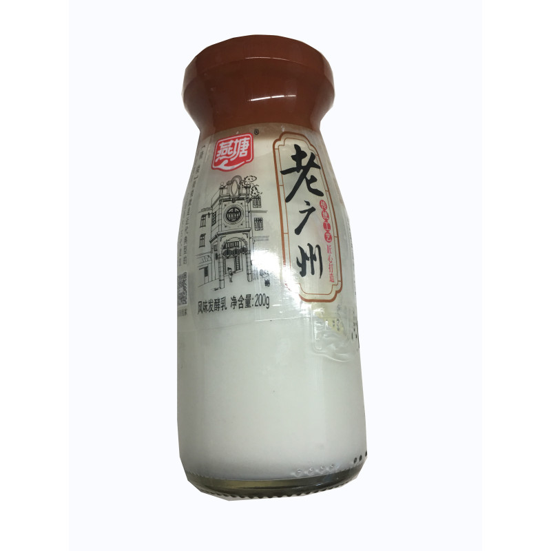 燕塘老广州风味发酵乳玻璃瓶装200g