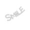 apm MONACO字母耳扣AE10954OX 银色